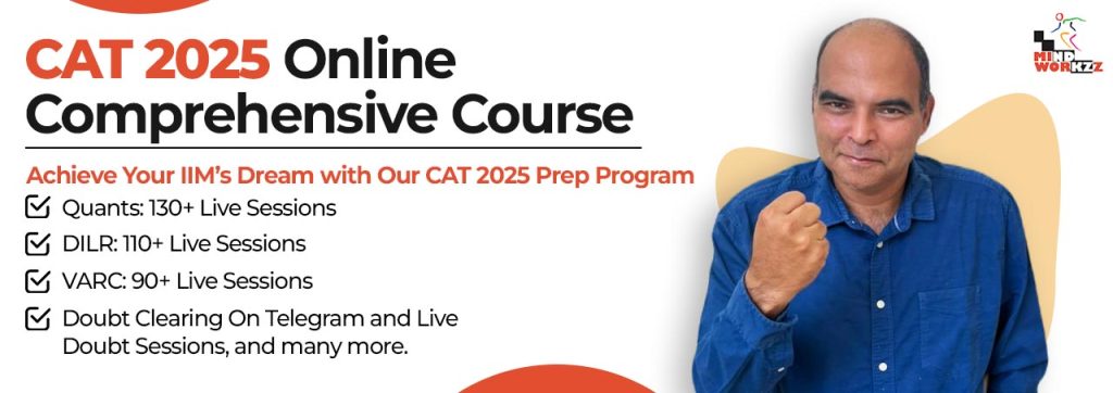 CAT 2025 Online Course by mindworkzz