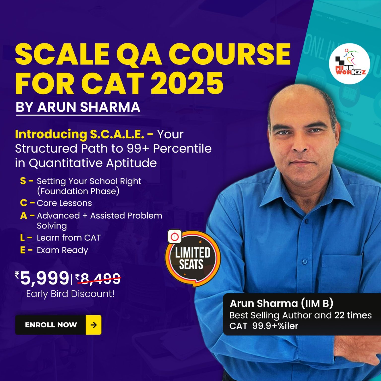 CAT Online Coaching | Best CAT Coaching Classes by Arun Sharma
