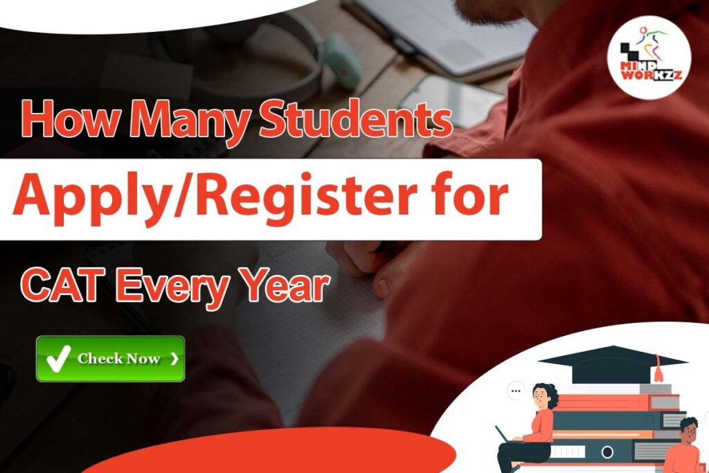 How Many Students Apply/Register for CAT Every Year - Check Now