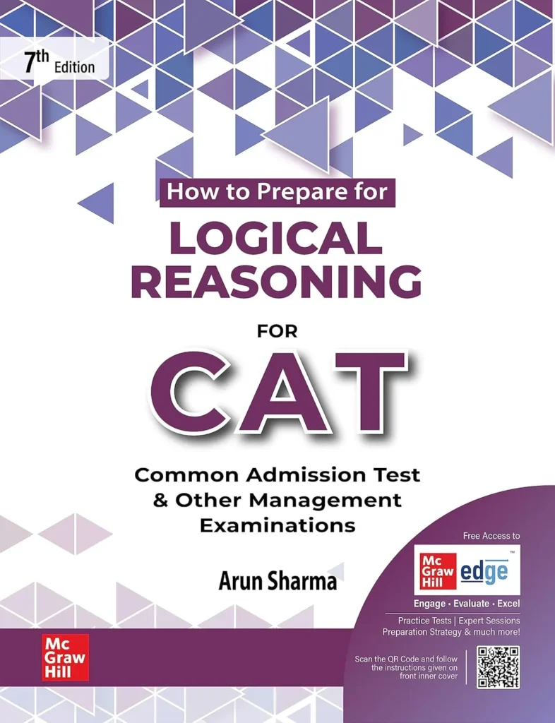 Logical Reasoning book for CAT 2025 by Arun Sharma